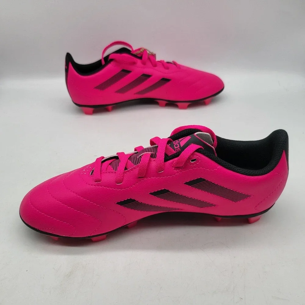 Adidas Goletto VIII FG J Soccer Cleats Youth 5.5‎ Pink Black NWOB
